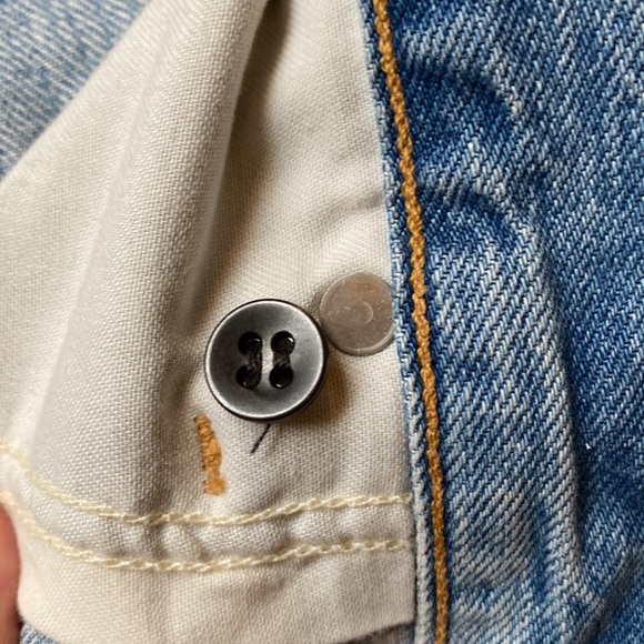 Agolde Wide Leg foldover Jeans! - Picture 3 of 7